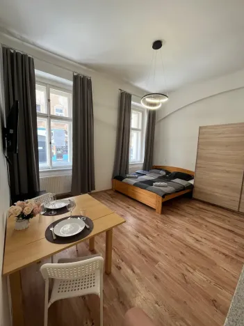 Pronájem bytu 1+kk, Praha - Žižkov, Cimburkova, 31 m2
