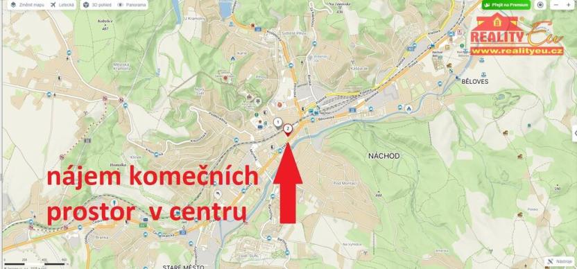 Pronájem kanceláře, Náchod, Raisova, 15 m2