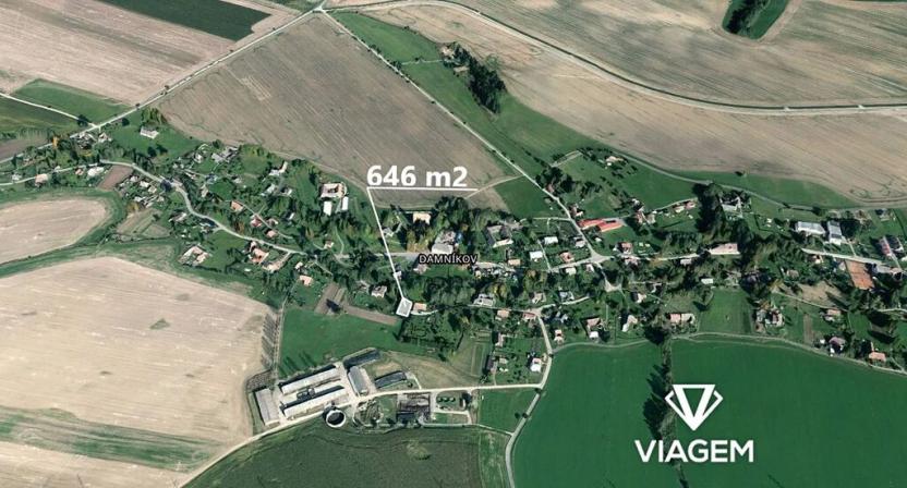 Prodej zahrady, Damníkov, 646 m2