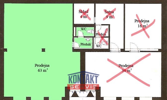 Pronájem obchodního prostoru, Lipno nad Vltavou, 66 m2