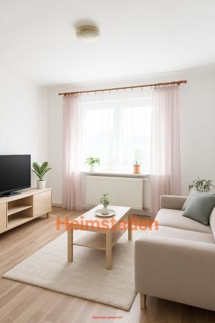 Pronájem bytu 3+1, Orlová - Lutyně, Masarykova třída, 55 m2