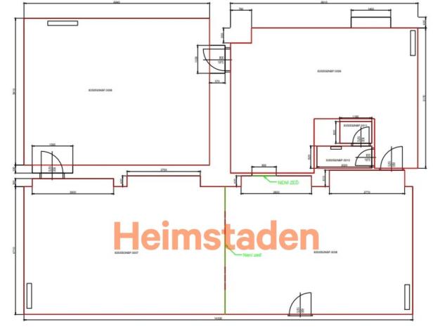 Pronájem obchodního prostoru, Havířov - Město, Národní třída, 145 m2