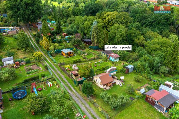 Prodej zahrady, Děčín, Mendelova, 476 m2