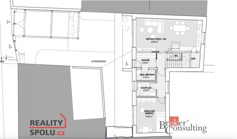 Prodej rodinného domu, Brno - Mokrá Hora, Pod zahradami, 141 m2