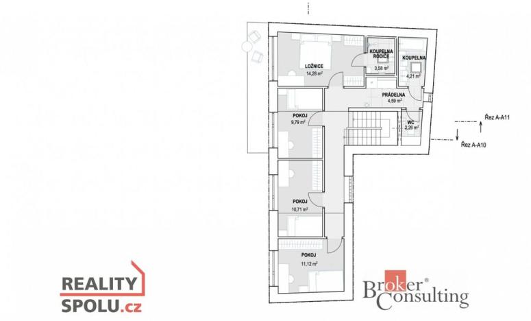 Prodej rodinného domu, Brno - Mokrá Hora, Pod zahradami, 141 m2