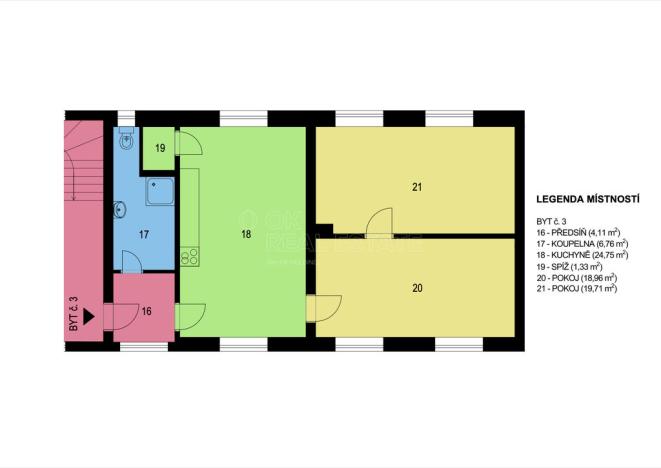 Prodej činžovního domu, Chabařovice, 316 m2