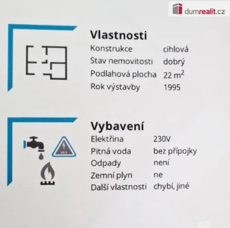 Pronájem garáže, Roztoky, Masarykova, 22 m2
