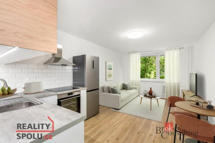 Prodej bytu 2+kk, Praha - Hodkovičky, Pod lysinami, 41 m2