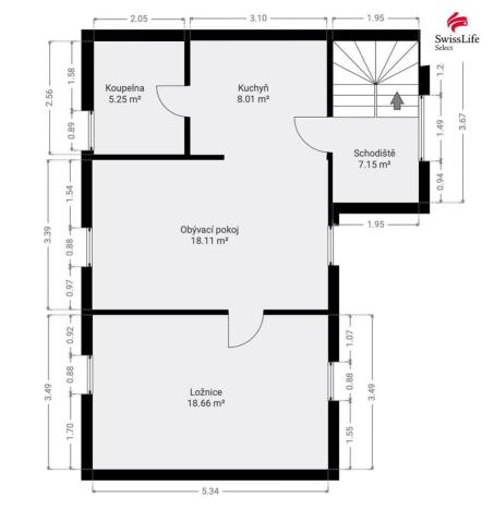 Prodej rodinného domu, Lenešice, Jana Švermy, 110 m2
