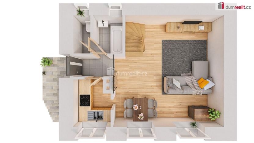 Prodej chaty, Třebušín - Řepčice, 100 m2