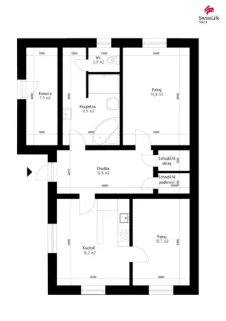 Prodej rodinného domu, Nasavrky, Strádovská, 98 m2