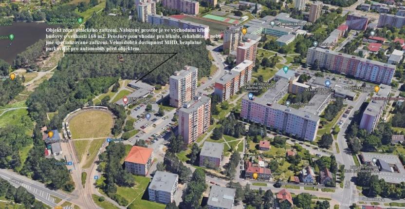 Pronájem kanceláře, Plzeň, Tachovská, 13 m2