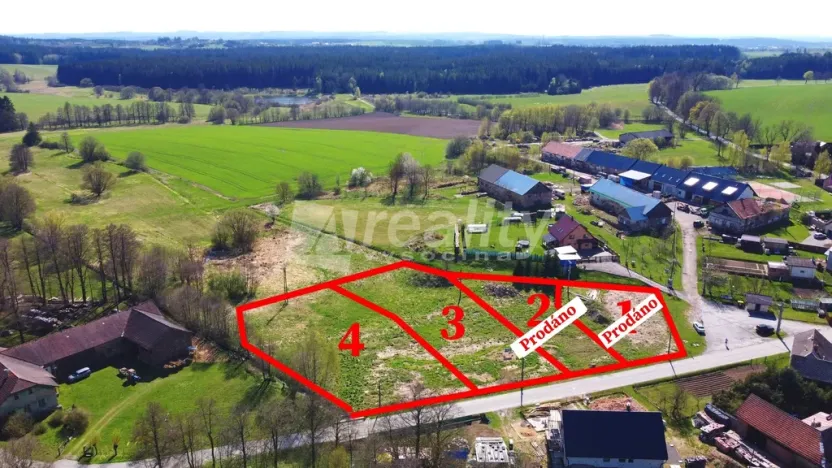 Prodej pozemku pro bydlení, Lhotka, 2195 m2