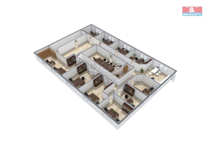 Pronájem kanceláře, Karlovy Vary - Rybáře, Sedlecká, 374 m2