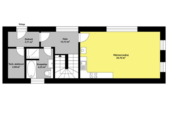 Prodej rodinného domu, Děčín, Žlebská, 108 m2