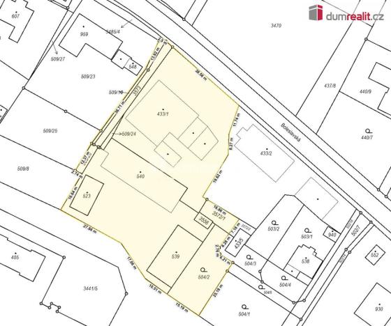 Prodej výrobních prostor, Mšeno, Boleslavská, 4412 m2