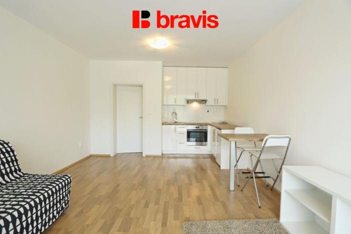 Pronájem bytu 1+kk, Brno, Francouzská, 38 m2