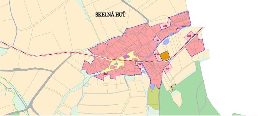 Prodej pozemku, Chudenín - Skelná Huť, 1205 m2