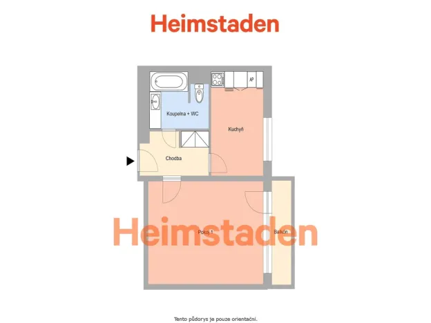 Pronájem bytu 1+1, Karviná - Hranice, Slovenská, 39 m2