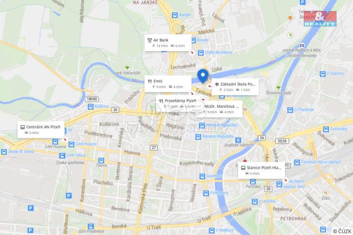 Prodej bytu 3+kk, Plzeň, Kamenická, 134 m2