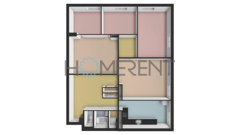 Pronájem bytu 5+1, Praha - Vokovice, K lánu, 110 m2