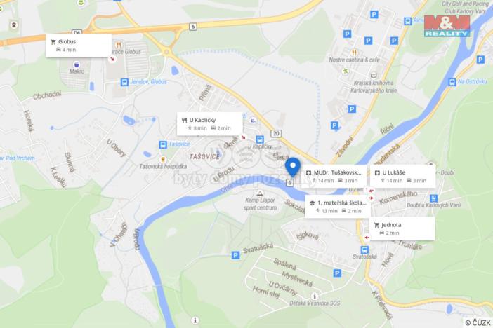 Prodej rodinného domu, Karlovy Vary - Tašovice, U Ohře, 540 m2