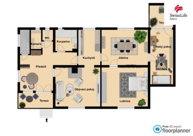 Prodej rodinného domu, Zásmuky, Riegrova, 126 m2