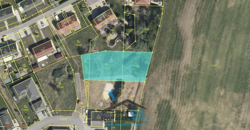Prodej pozemku pro bydlení, Dříteč, 1191 m2