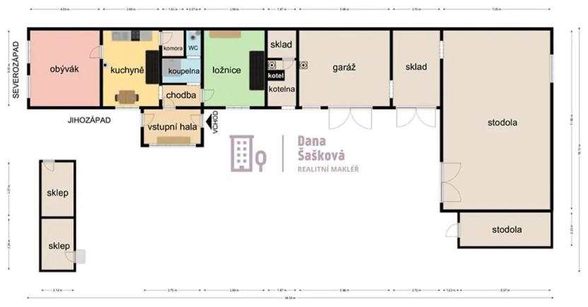 Prodej rodinného domu, Kardašova Řečice, 247 m2