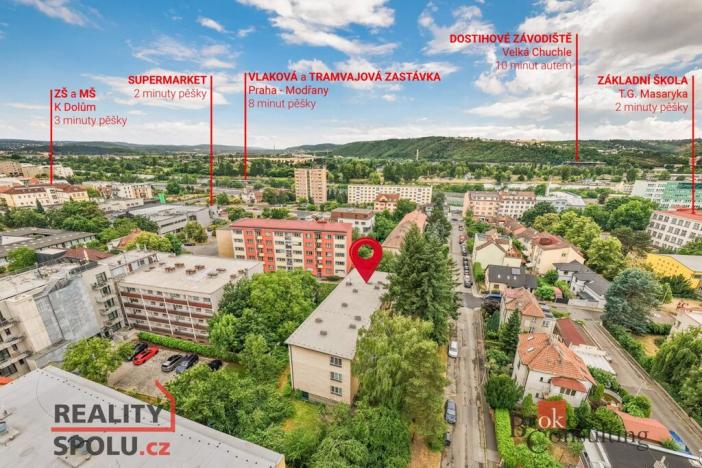 Prodej bytu 2+1, Praha - Modřany, Klostermannova, 53 m2