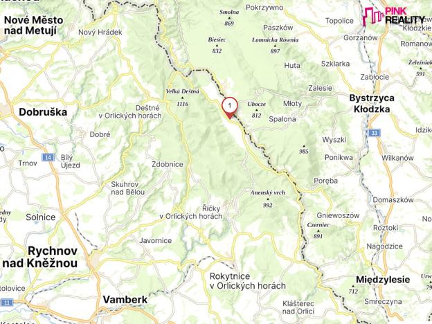 Prodej pozemku pro bydlení, Orlické Záhoří, 3544 m2