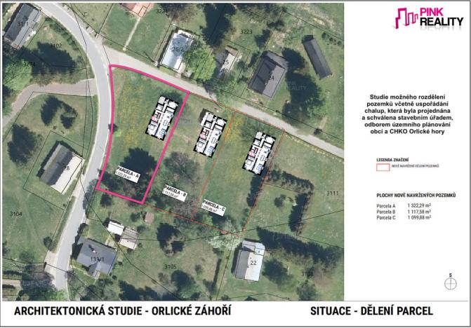 Prodej pozemku pro bydlení, Orlické Záhoří, 1322 m2