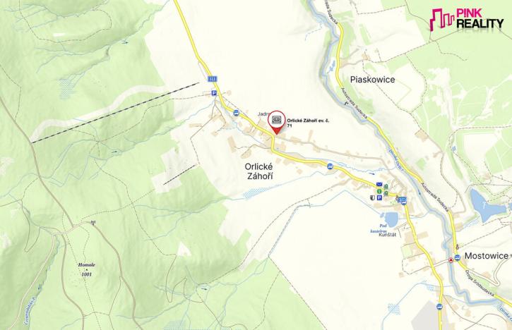 Prodej pozemku pro bydlení, Orlické Záhoří, 1322 m2