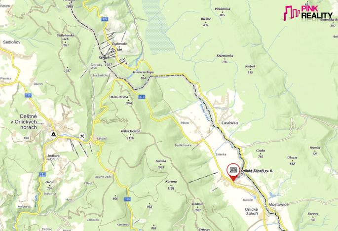 Prodej pozemku pro bydlení, Orlické Záhoří, 1322 m2