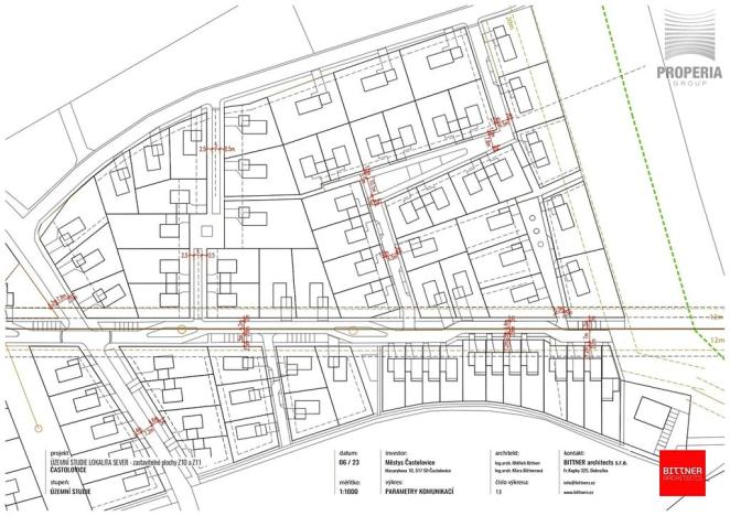 Prodej pozemku pro bydlení, Častolovice, 1053 m2