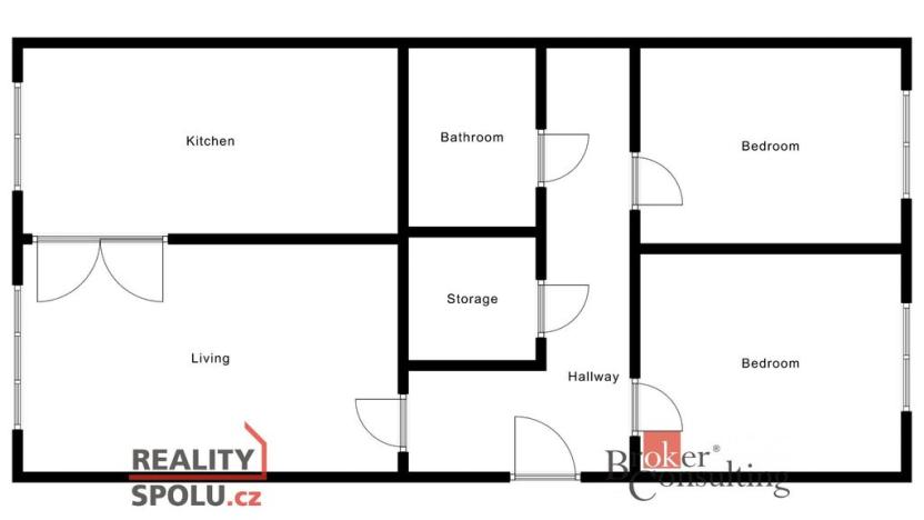 Prodej bytu 3+1, Praha - Michle, Bítovská, 70 m2