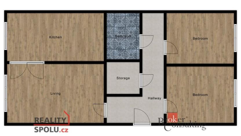 Prodej bytu 3+1, Praha - Michle, Bítovská, 70 m2