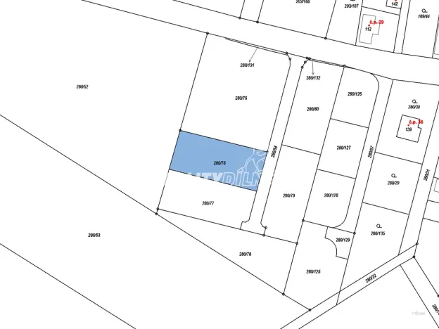 Prodej pozemku pro bydlení, Zlatá, 900 m2