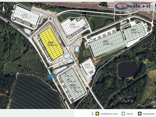 Pronájem skladu, Aš, Skandinávská, 10000 m2