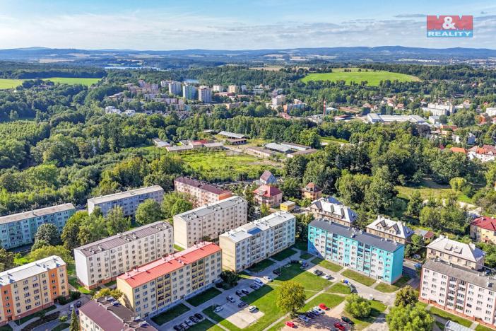 Prodej bytu 2+1, Cheb, Kosmonautů, 55 m2