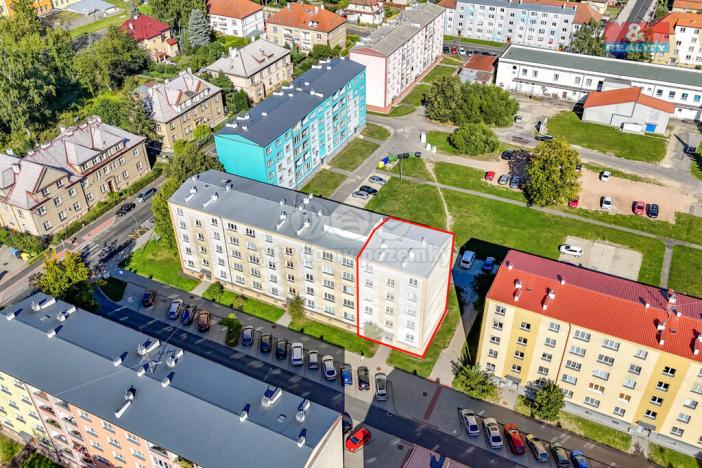 Prodej bytu 2+1, Cheb, Kosmonautů, 55 m2