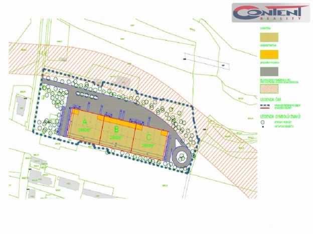 Pronájem skladu, Ostrava - Slezská Ostrava, Podzámčí, 1152 m2