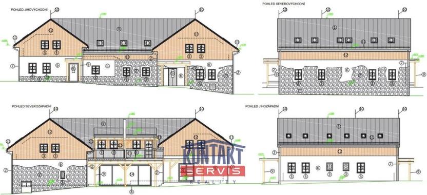 Prodej rodinného domu, Horní Stropnice - Hojná Voda, 550 m2