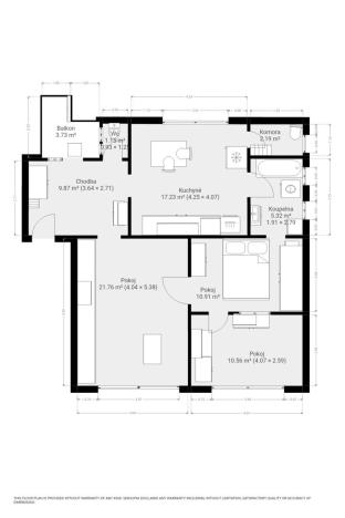 Pronájem bytu 3+1, Bučovice, Sokolovská, 77 m2