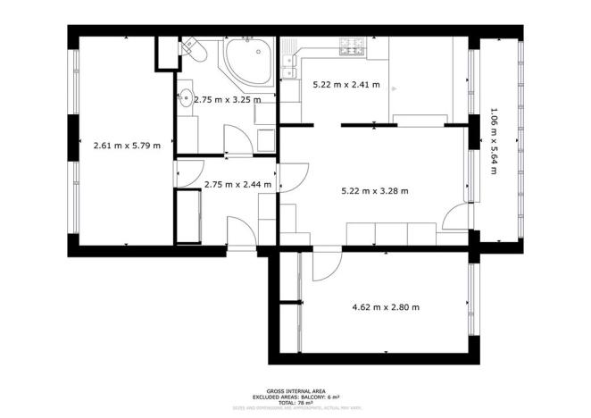 Prodej bytu 3+1, Praha - Libuš, Na domovině, 75 m2