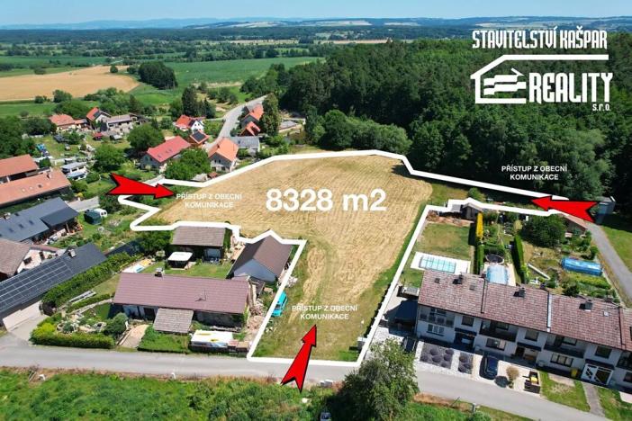 Prodej pozemku pro bydlení, Újezd u Chocně, 8328 m2