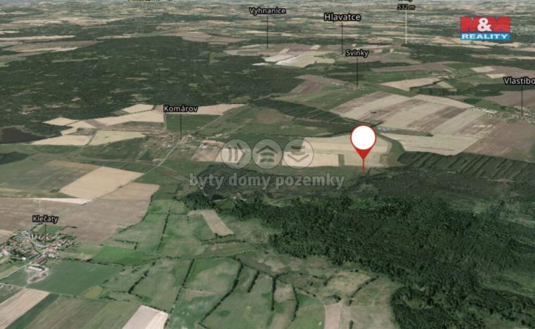 Prodej louky, Komárov, 8286 m2