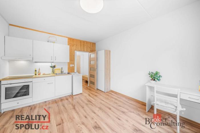 Pronájem bytu 1+kk, Plzeň - Doubravka, Na Dlouhých, 19 m2