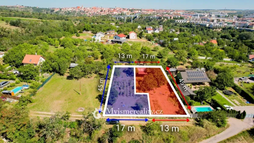 Prodej zahrady, Nový Šaldorf-Sedlešovice, Kraví hora, 750 m2