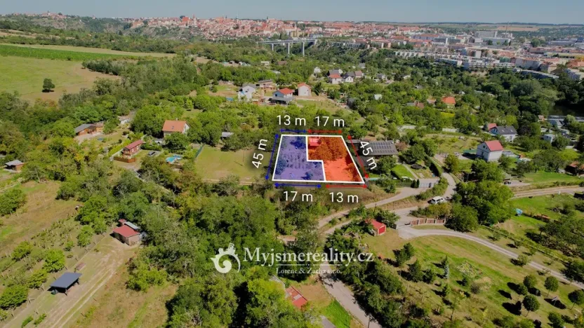Prodej zahrady, Nový Šaldorf-Sedlešovice, Kraví hora, 750 m2